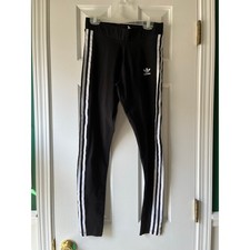 Adidas 3 Stripes Small Black Leggings