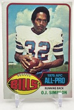 1976 Topps O.J. Simpson #300 Bills