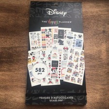 New Disney 582 Piece Mickey  Friends Happy Planner 30 Sticker Sheets 582pcs