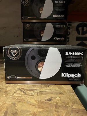 Klipsch SLM-5400-C 4'' Two-Way Slim In-Ceiling Speaker