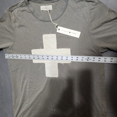 Tee-shirt Imogene + Willie neuf The Plus noir délavé taille XL X-Large fabriqué aux États-Unis neuf avec étiquette - Photo 2/11
