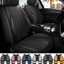 Nappa Leather Full Set Car Seat Covers 5-seat Waterproof Protector For Toyota