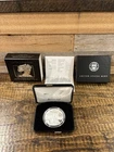 2025 W Proof Silver American Eagle $1 - 1 oz - OGP/COA