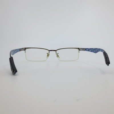 Ray-Ban RB8412 2502 Gunmetal Carbon Fiber Rectangular  display picture 3