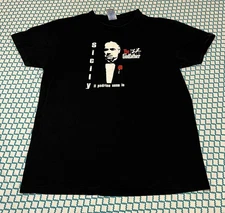 The Godfather - Marlon Brando - “Sicily” Black Shirt Med JHK Il Padrino Sono Oi