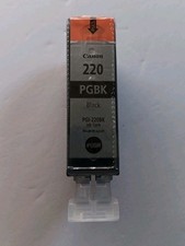 Genuine Canon 220 Black PGBK PGI-220BK Ink Tank Cartridge NEW OPEN BOX
