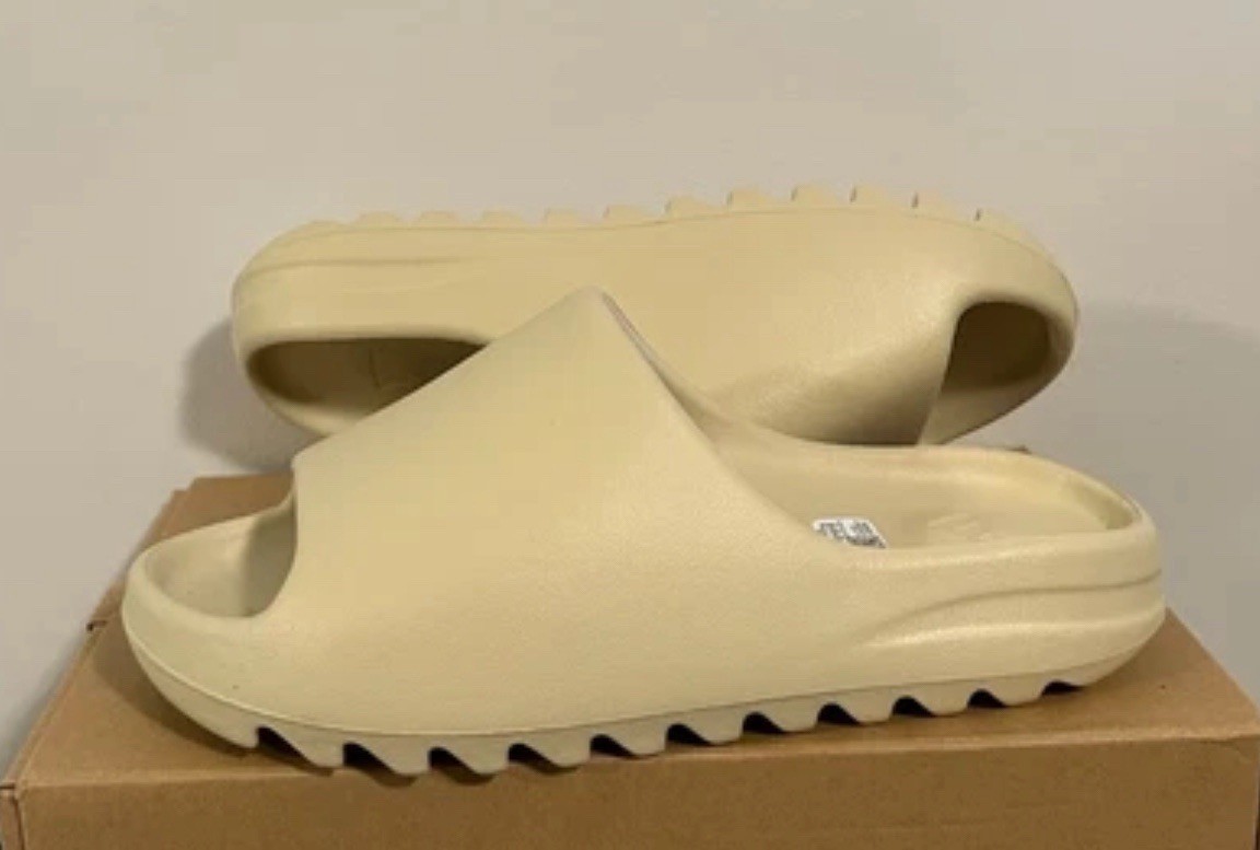 靴 adidas YEEZY SLIDE 10 BONE 27cm Yeezy Slides 'Bone' SIZE 7-11 CLEARANCE | eBay