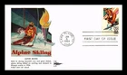 Dr Jim Stamps Alpine Skiing Olympic Games 1984 Gill Craft Cachet First Day Cover
