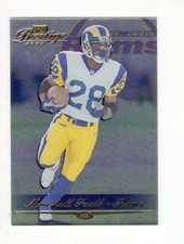 2000 Playoff Prestige Marshall Faulk (HOF) #167 Rams Free Shipping