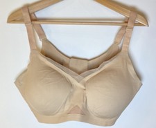 Honeylove Crossover Bra Wireless Nude Tan Size 2X