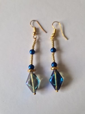 Damen Ohrringe mit Perlen und Glas von Murano  LuaCreazioni 