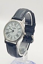 Tiffany & Co. Mens Quartz Watch Stainless Steel Roman Dial Box & Papers - S01