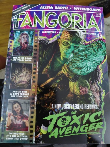 Fangoria Vol 2 # 28 BRAND NEW w/ mar RARE VARIANT cover The Toxic Avenger