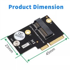 Half-Size Mini PCI-E To M.2 Adapter Card For M.2 Key E 2230 Type WiFi AX200