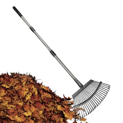 Garden Leaf Rake Chicken Coop Rake Multipurpose Lightweight Portable Non Slip