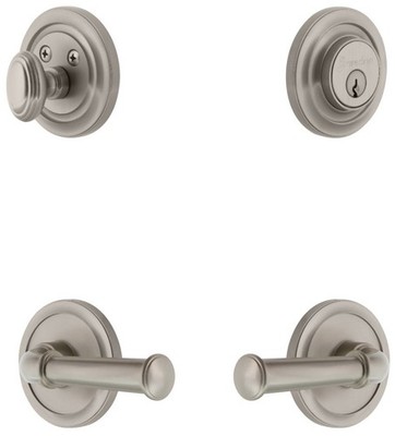 Grandeur CIRGEO_SP_ESET_238_LH Circulaire Solid Brass Left Handed - Nickel