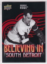 2025-26 Detroit Red Wings Centennial Believing in South Red #15 Gordie Howe