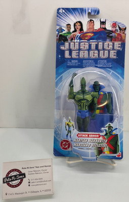 2003 Mattel: Justice League - Attack Armor Martian Manhunter Marciano Detective