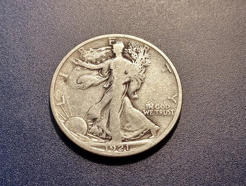 VG 1921-D Walking Liberty Half Dollar