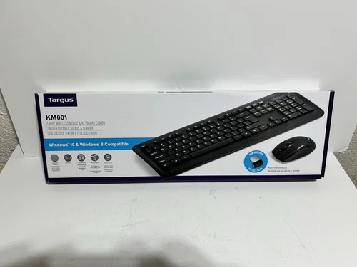 targus km001 2.4 ghz wireless mouse and keyboard