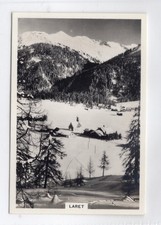 Pattreiouex Winter Scenes 1937 #06 Hamlet of Laret Switzerland