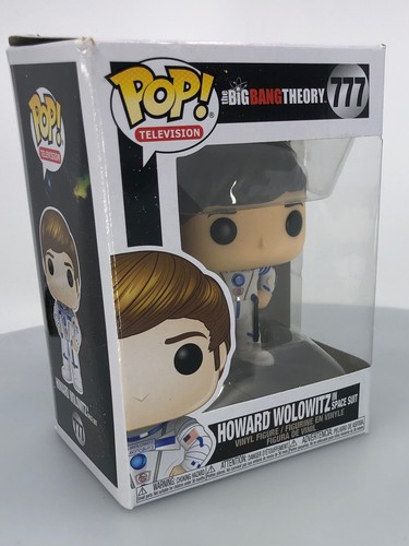 Funko POP! Howard Wolowitz in Space Suit #777 DAMAGED BOX SEE PICS - Picture 12 of 14