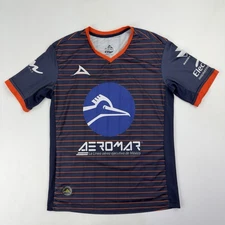 Pirma Correcaminos UAT Soccer Jersey Men’s L Blue Orange Striped Aeromar