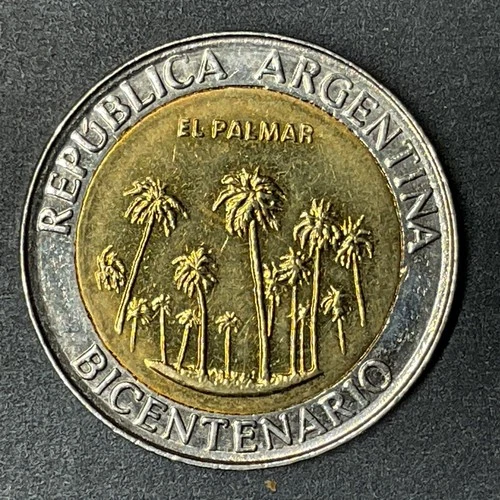 ARGENTINA 2010 1 Peso KM# 156 El Palmar Choice BU