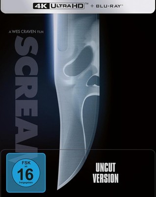 Scream   Schrei! Steelbook 4K UHD + Blu-ray | Limitiert | Horror-Klassiker