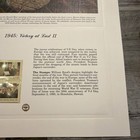 Donald Moss’ 1945 Victory at Last 2 Stamp Art USPS 32 cents — photo 4
