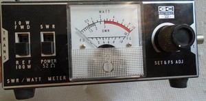 Used CC Electronics - Low Power SWR  / WATT Meter