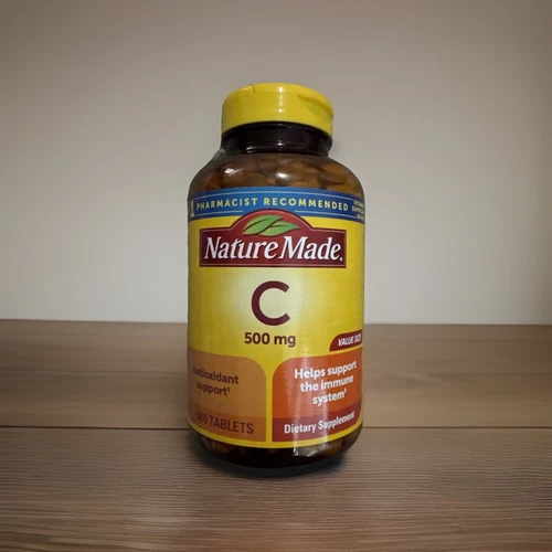 Nature Made Vitamin C 500 mg 500 Tabs EXP: July 2025
