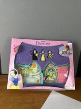 2001 Mattel Disney Princess Snow White Once Upon A Time 3 Figure Playset New
