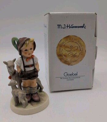 Little Goat Herder #200/0 Goebel Hummel Figurine 4 1/2'' W Germany With Box
