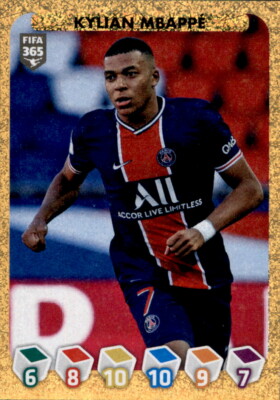 Panini Fifa 365 2021 : Sticker 333 - Kylian Mbappe
