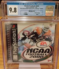 NCAA Football 2000 (Sony PlayStation) New Sealed Mint PS1 CGC 9.8 A++ 
