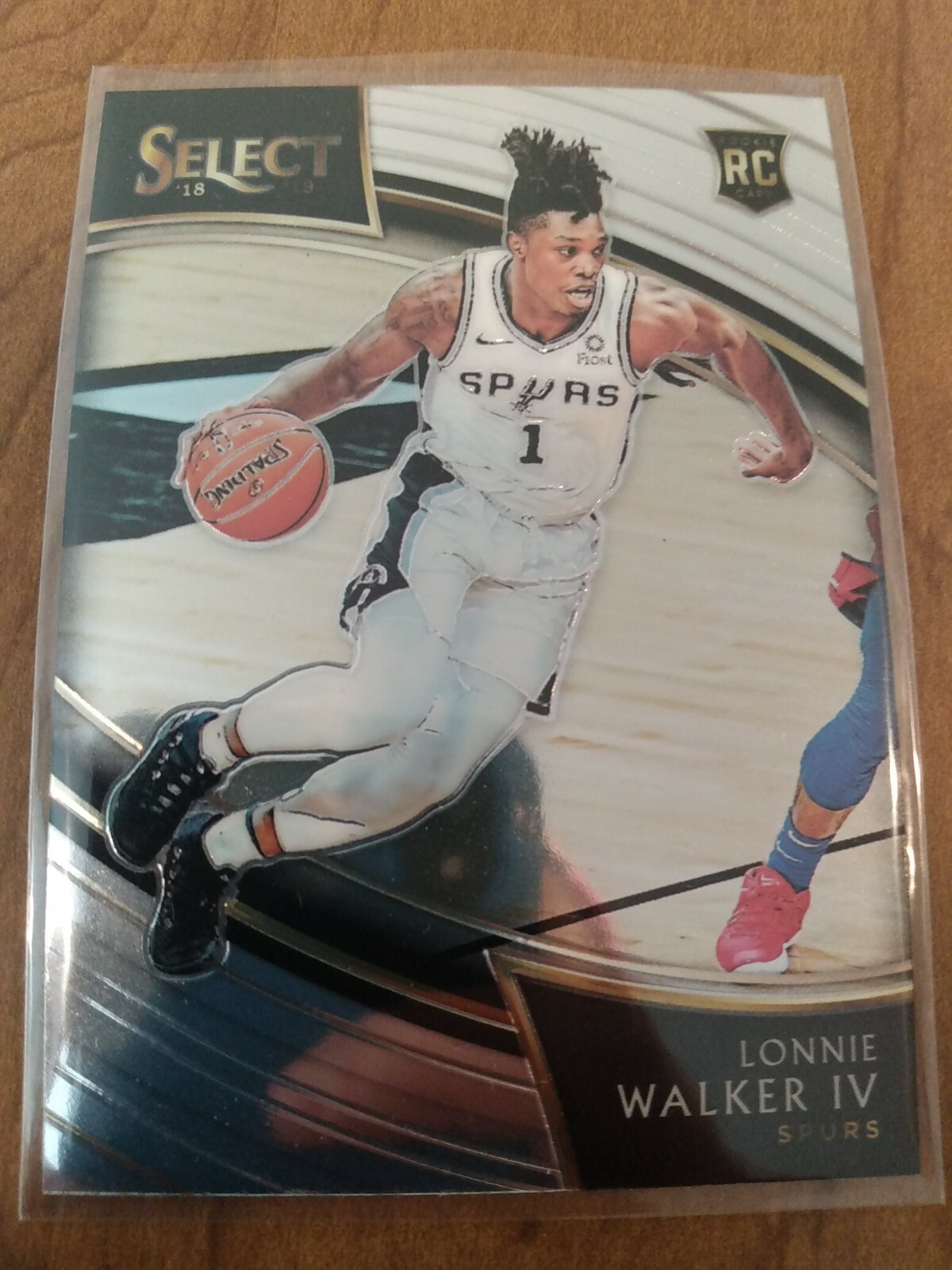 2018-19 Panini Select Lonnie Walker IV RC #271 Courtside SP SPURS