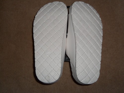 NEW, LADIES SOLE MATES RUBBER LIGHTWEIGHT SANDALS, WHITE, SIZE 8 - Picture 3 of 3