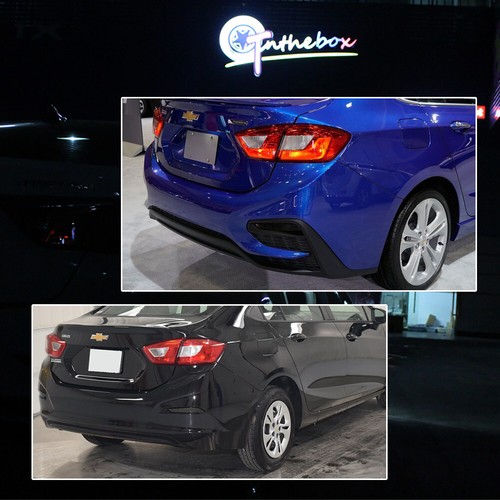 2x Smoked Lens Rear Bumper Bar Reflector Light Kit For 2016-2019 Chevrolet Cruze - 第 8/8 張圖片