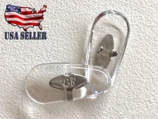 US Seller Replacement 2pc Nose Pads for Ray Ban Eyeglasses Sunglasses Crimp On