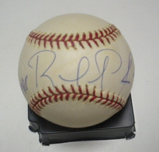 RAFAEL FURCAL CARDINALS,BRAVES,DODGERS 2000 NL ROY W/COA SIGNED BASEBALL
