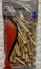 Wood Golf Tees
