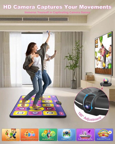Electronic Dance Mat for Kids and Adults, Dance Game Mat Toy for Girls Boys, ... - Picture 3 of 9