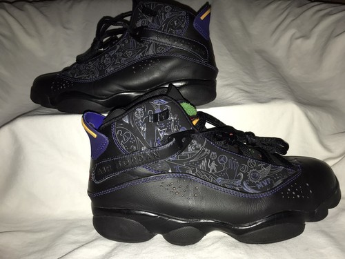 Rings Black Limited Edition Retro Rings Jordan Rings Purple Black