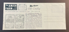 Vintage "The Amish Farm and House" Lancaster, PA Gift Catalog