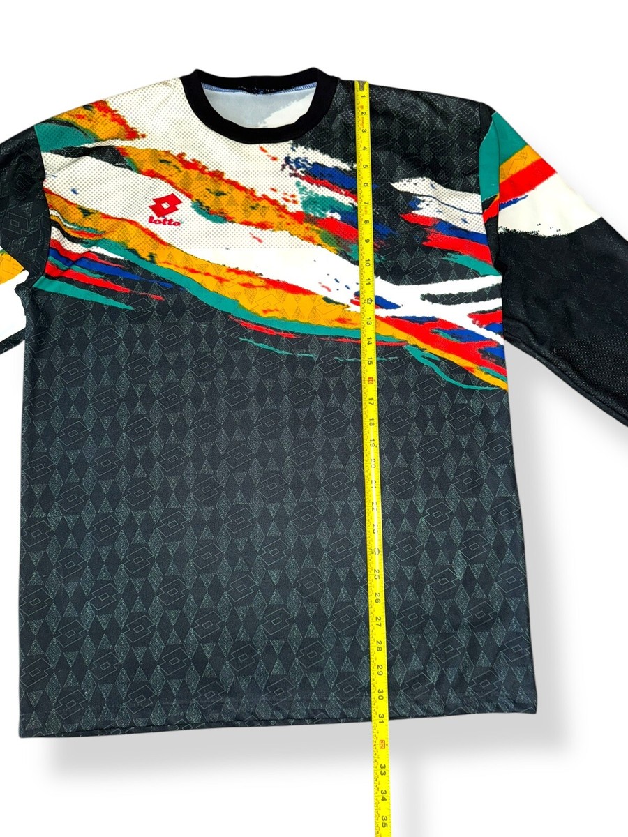 【lotto】キーパーゲームシャツ　90s Vtg 90s LOTTO Goalkeeper Jersey Mens Sz Large Calcio Italia