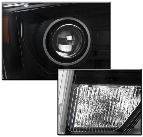 FOR 09-14 FORD F-150 F150 PICKUP BLACK PROJECTOR HEADLIGHT HEADLAMP W/8000K HID - Bild 3 von 4