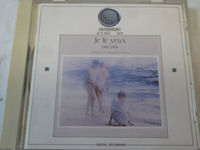 PHILIPPE ENTREMONT : Erik Satie Je Te Veux JAPAN  > VG++ (CD)