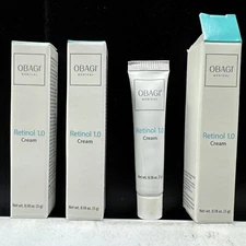 OBAGI RETINOL 1.0  - 3x 0.18 Oz.(5g)/ea. “Trial Size - Brand New In Box”