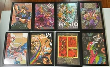 JoJo's Bizarre Adventure Jojo Araki poster framed clear file complete part1-8